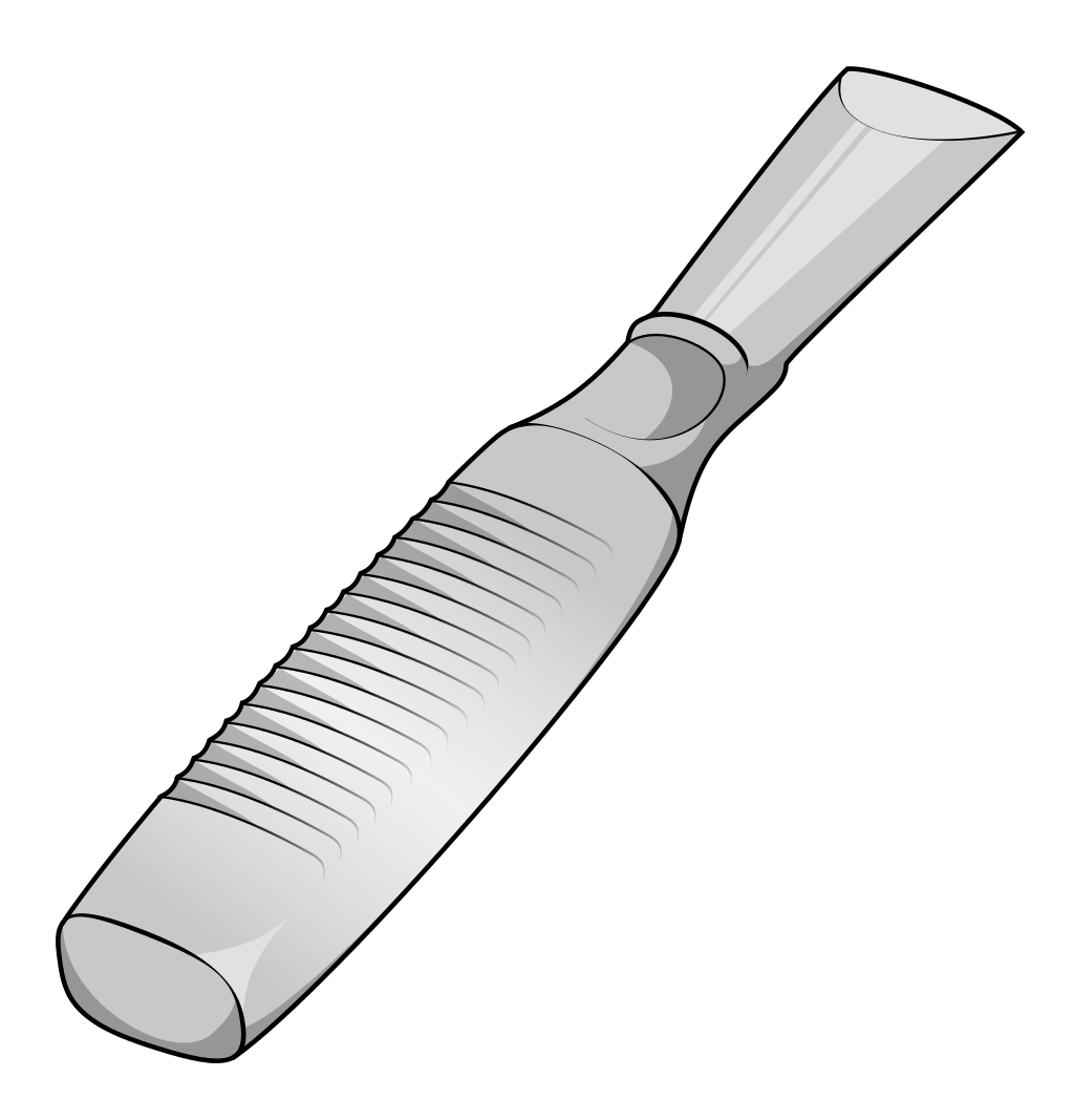 Schematische Abbildung eines Raspatorium