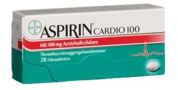 Aspirin Verpackung