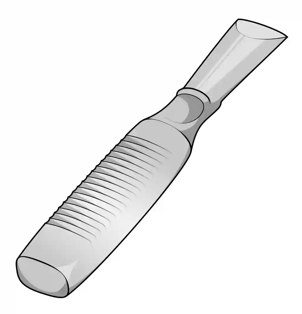 Schematische Abbildung eines Raspatorium